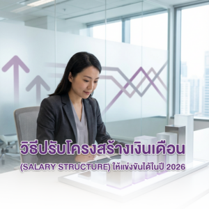 วิธีปรับโครงสร้างเงินเดือน (Salary Structure) ให้แข่งขันได้ในปี 2026