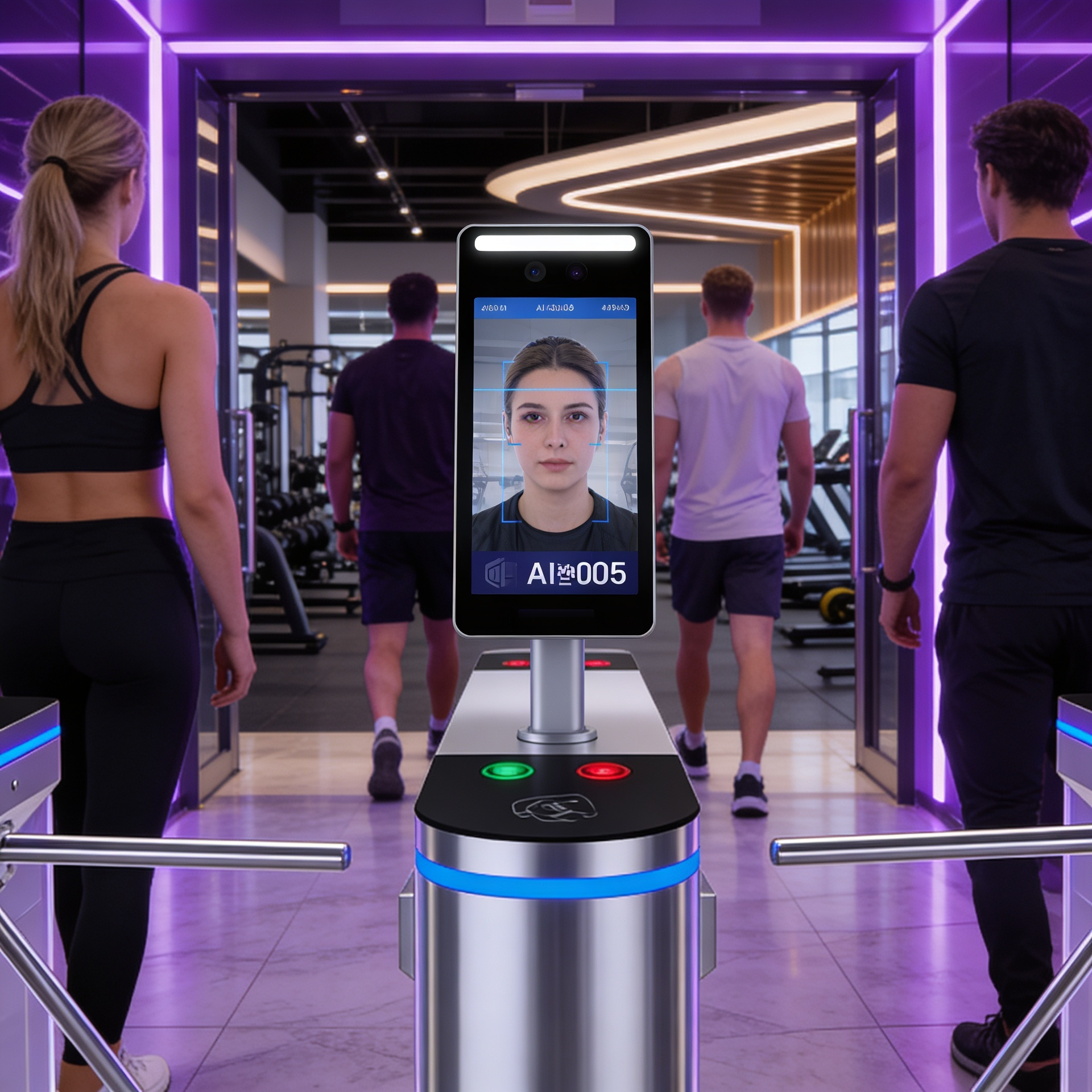 Tripod Turnstile TP112 ที่กั้นทางเดินสามขา ควบคุมการเข้าออก ฟิตเนสและคลับเฮ้าส์ (Gym & Fitness Centers)