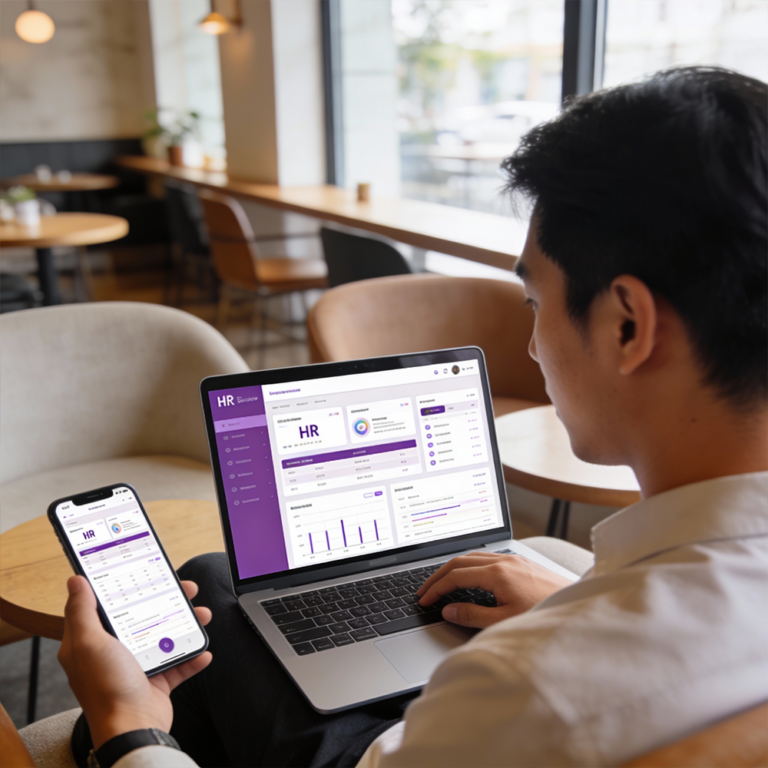 การทำงานแบบ ระบบ Employee Self Service ระบบพนักงานบริการตนเอง