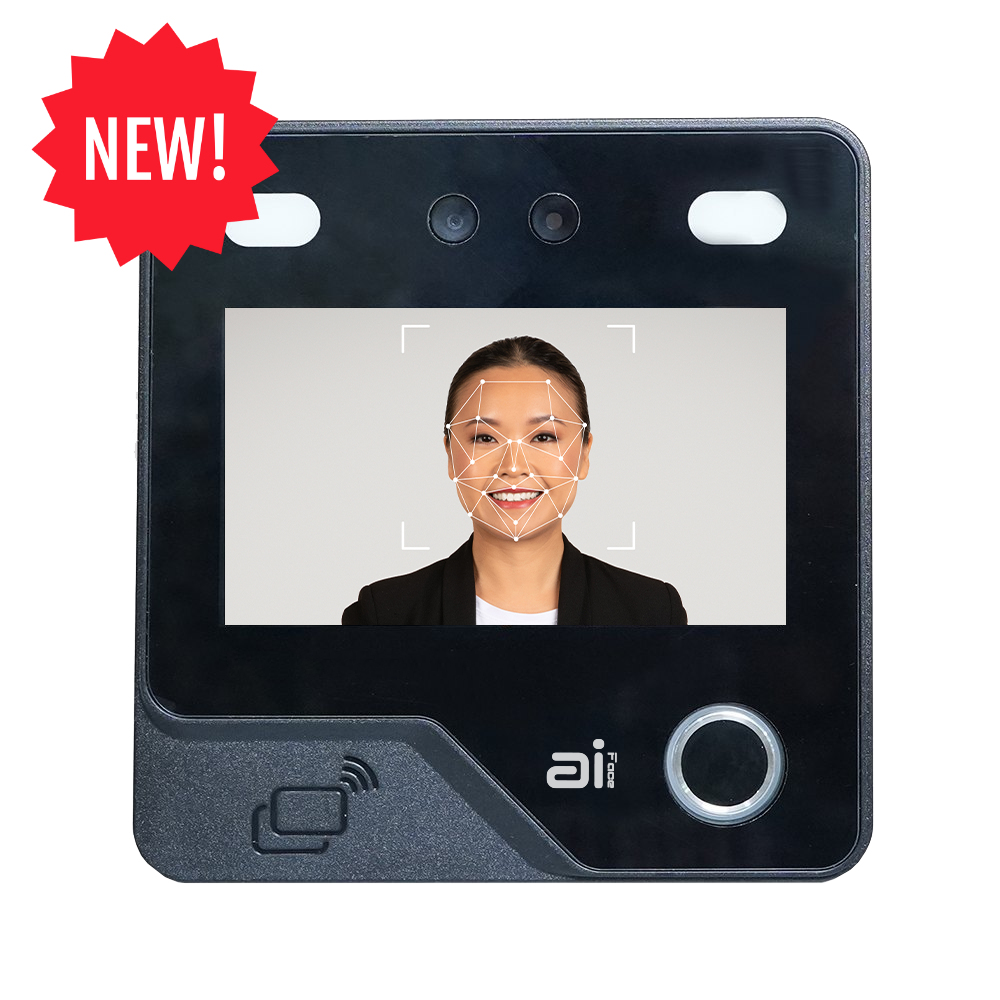 เครื่องสแกนใบหน้าพร้อมโปรแกรม HR Ai Face รุ่น AI-004